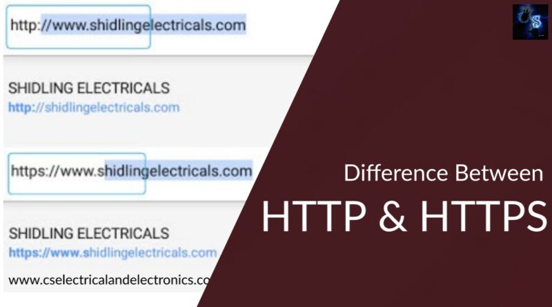 difference between http and HTTPS