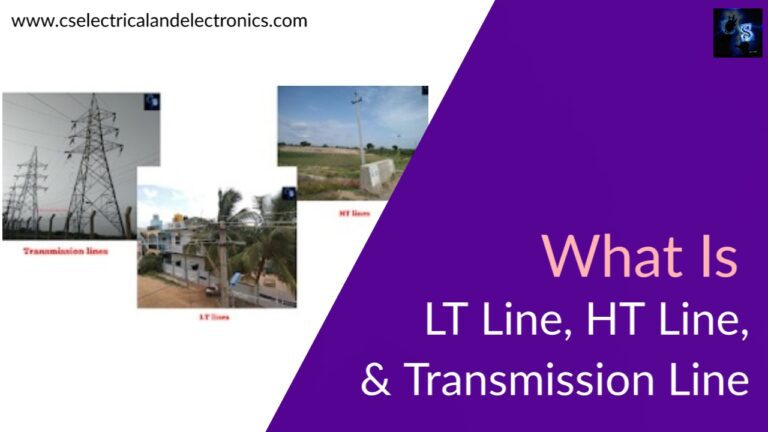 lt line, ht line, and transmission line