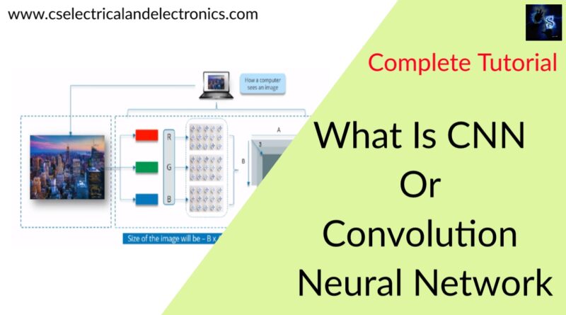 What Is CNN Or Convolution Neural Network