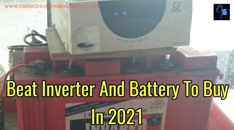 Inverter and battery for house