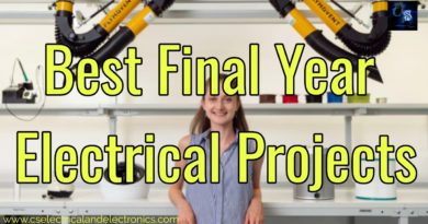 Best final year electrical projects