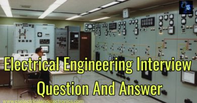 Electrical Engineering Interview Question And Answer
