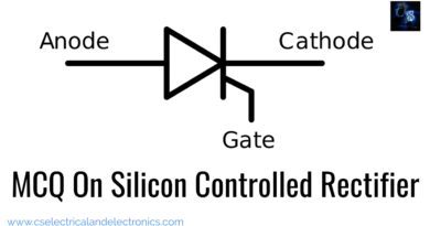 MCQ on silicon controlled rectifier