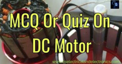 DC Motor Quiz