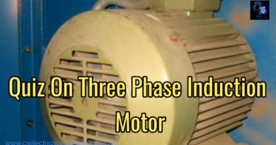 quiz on three phase induction motor