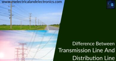 difference between distribution Line and transmission line