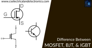 difference between mosfet, bjt, igbt