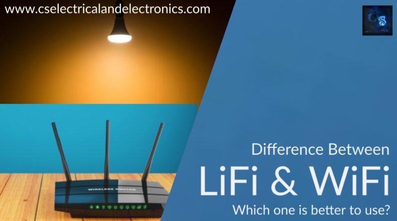 difference between wifi and lifi