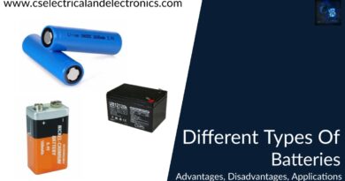 different types of batteries