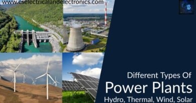 different types of power plants