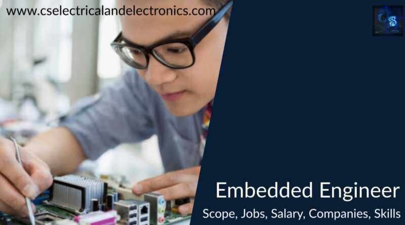 embedded Engineer scope jobs Salary