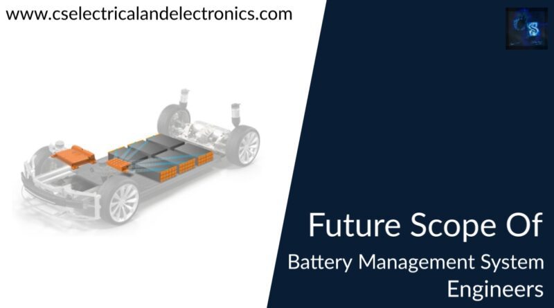 future Scope of battery management system engineers