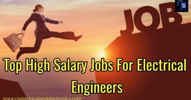 High salary jobs for electrical engineers