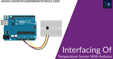 interfacing of temperature sensor with Arduino