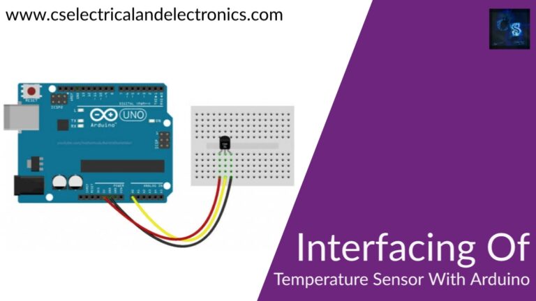 interfacing of temperature sensor with Arduino