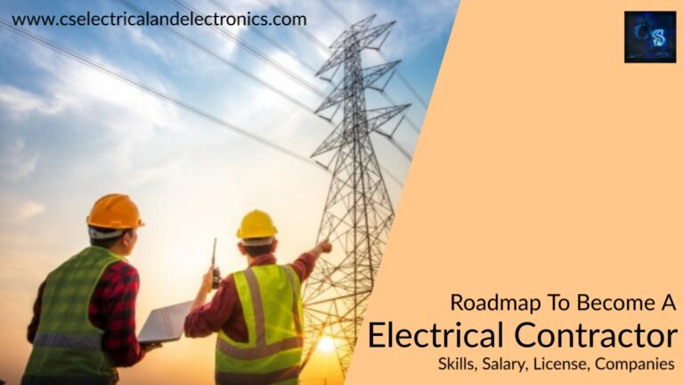 roadmap to become a Electrical contractor