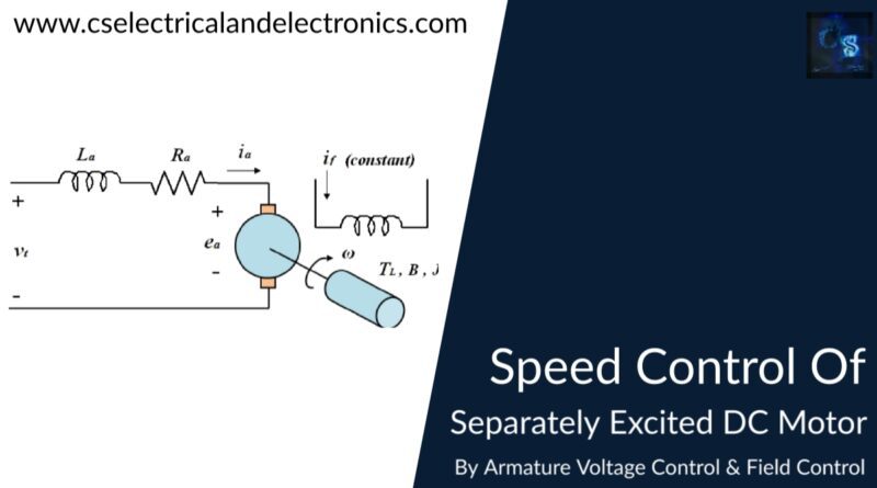 speed Control Of separately excited dc motor by Armature Voltage Control and field control