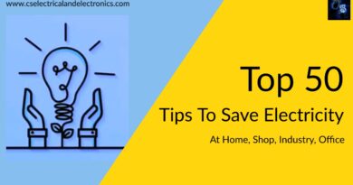 tips to save electricity