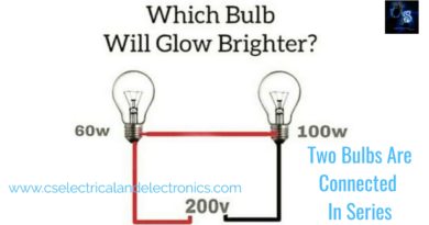 two bulbs are connected in series
