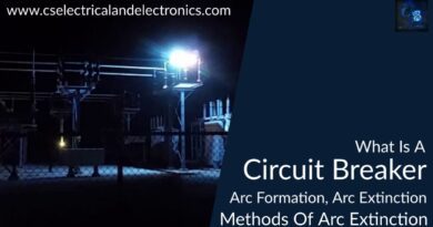 what is a circuit breaker, arc formation
