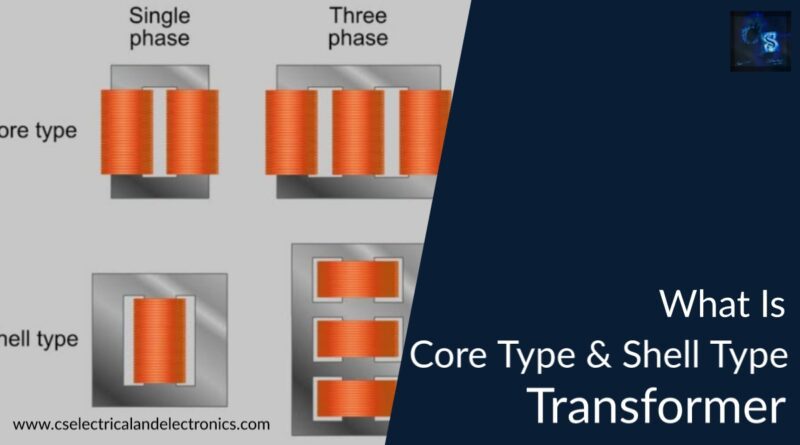 what is core Type and shell type transformer