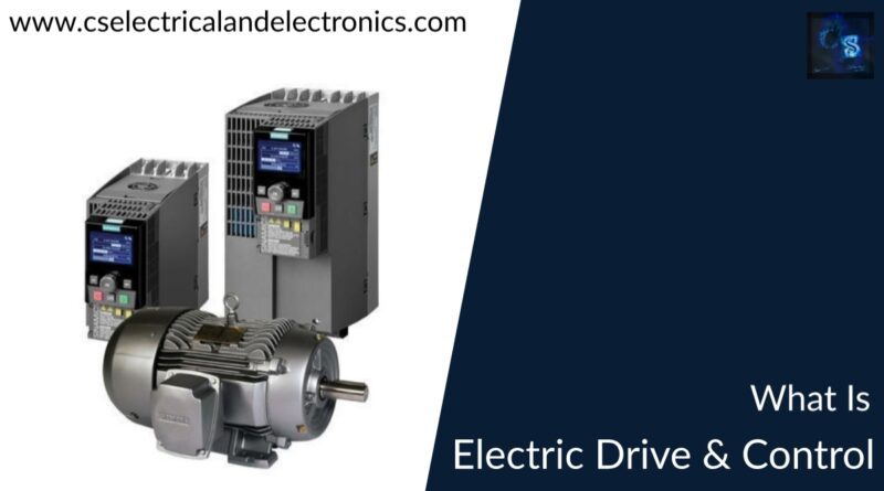 what is electric drive and control