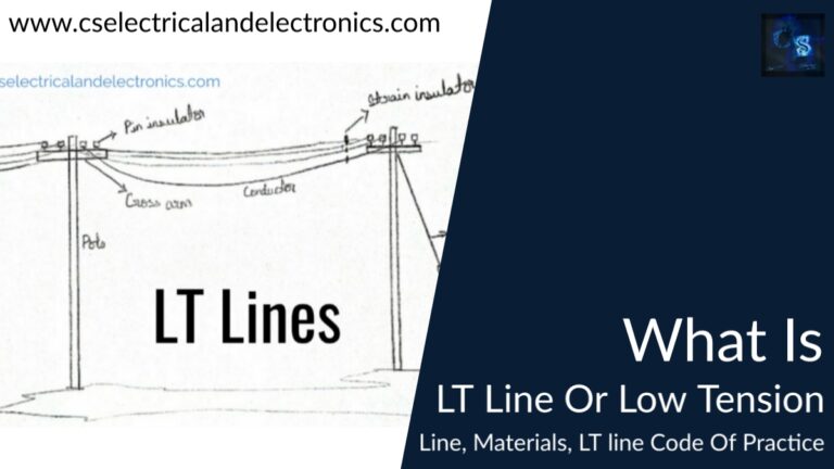 what is lt line or low tension line