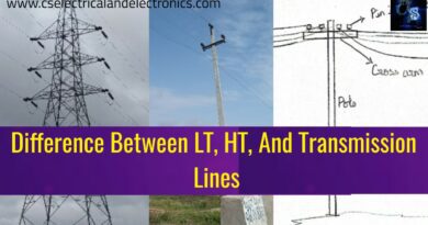 Difference Between LT, HT, And Transmission Lines, Conductors Used