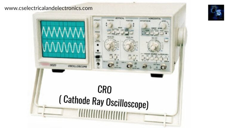 Difference between CRO and DSO, Cathode Ray And Digital Storage