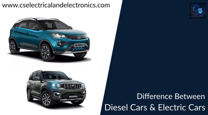 difference between diesel Cars and electric cars