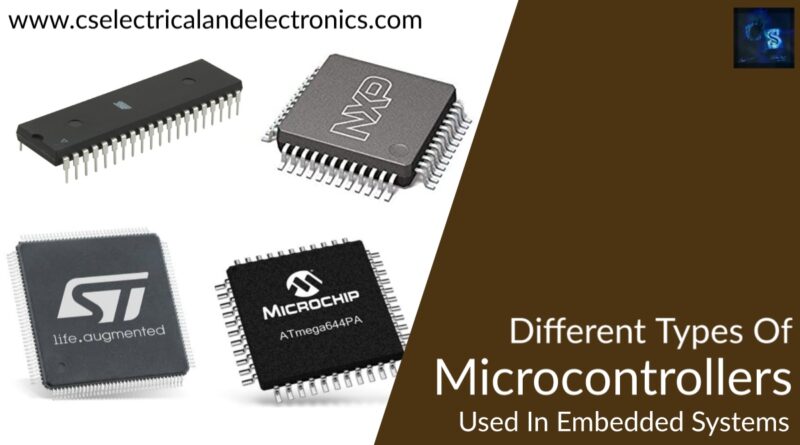types of microcontrollers
