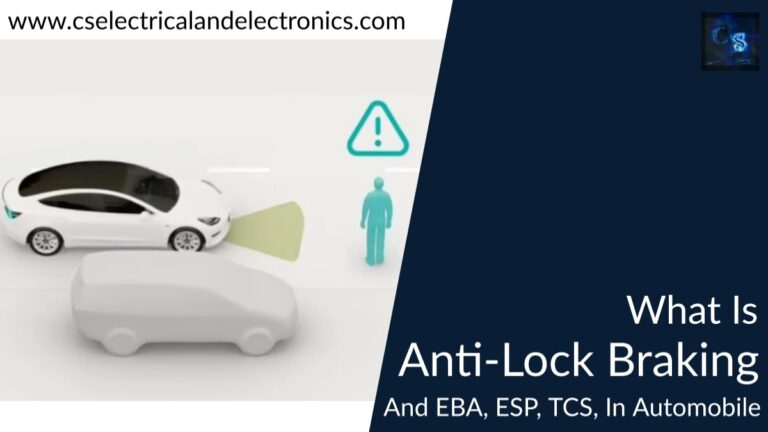 what is anti lock braking system, EBA, esp, tcs