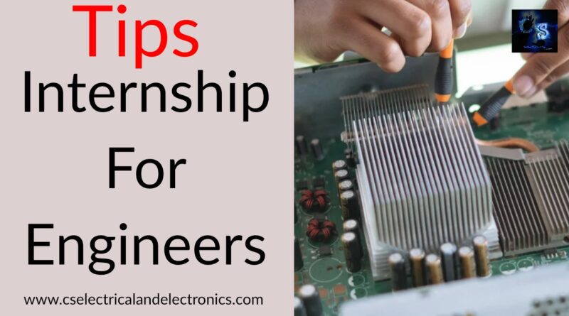 internship for engineers