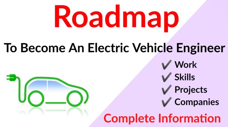 Roadmap To Become Electric Vehicle Engineer, Scope, Skills, Jobs