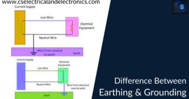 difference between earthing and grounding