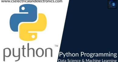 python Programming for data science and machine learning