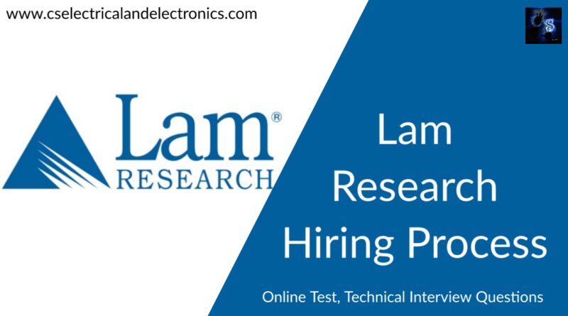 Lam research hiring process