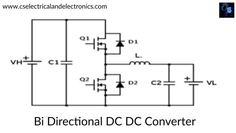 What Is A Bidirectional DC-DC Converter, Circuit Diagram, Working