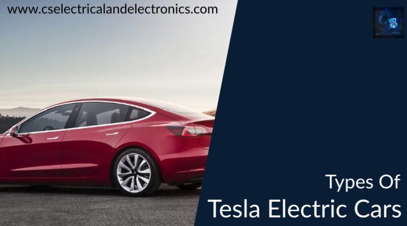types of tesla electric cars