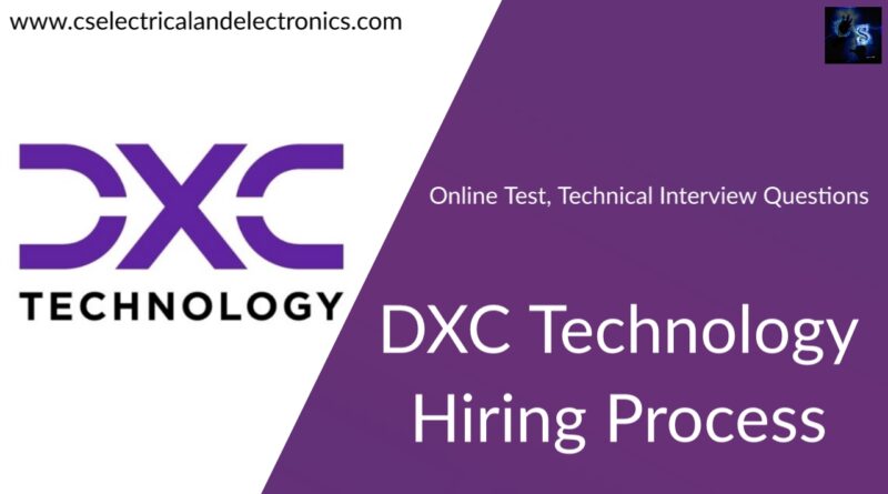 DXC Technology Hiring Process
