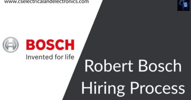 Robert Bosch Hiring Process