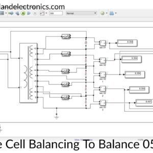 active cell balancing to balance 05 Cells