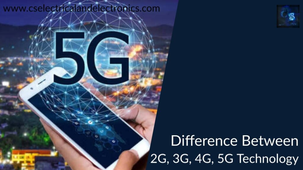 Difference Between 2G, 3G, 4G, 5G Technology, Benefits, Drawbacks