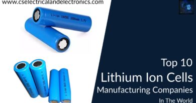 top 10 lithium ion battery manufacturing companies in the world