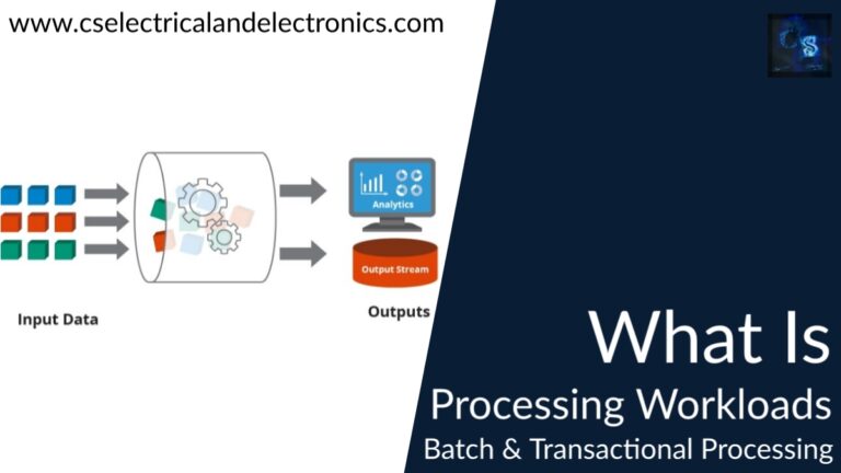 what is processing workloads, batch and transactional processing