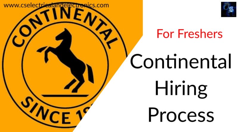Continental Hiring Process