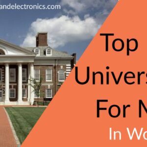 Top 10 Universities For Mtech In The World, Mtech Universities In World