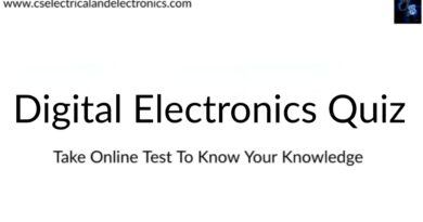 Digital Electronics Quiz