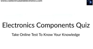 Electronics Components Quiz
