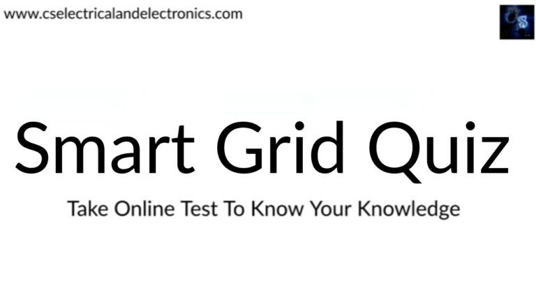 Smart Grid Quiz